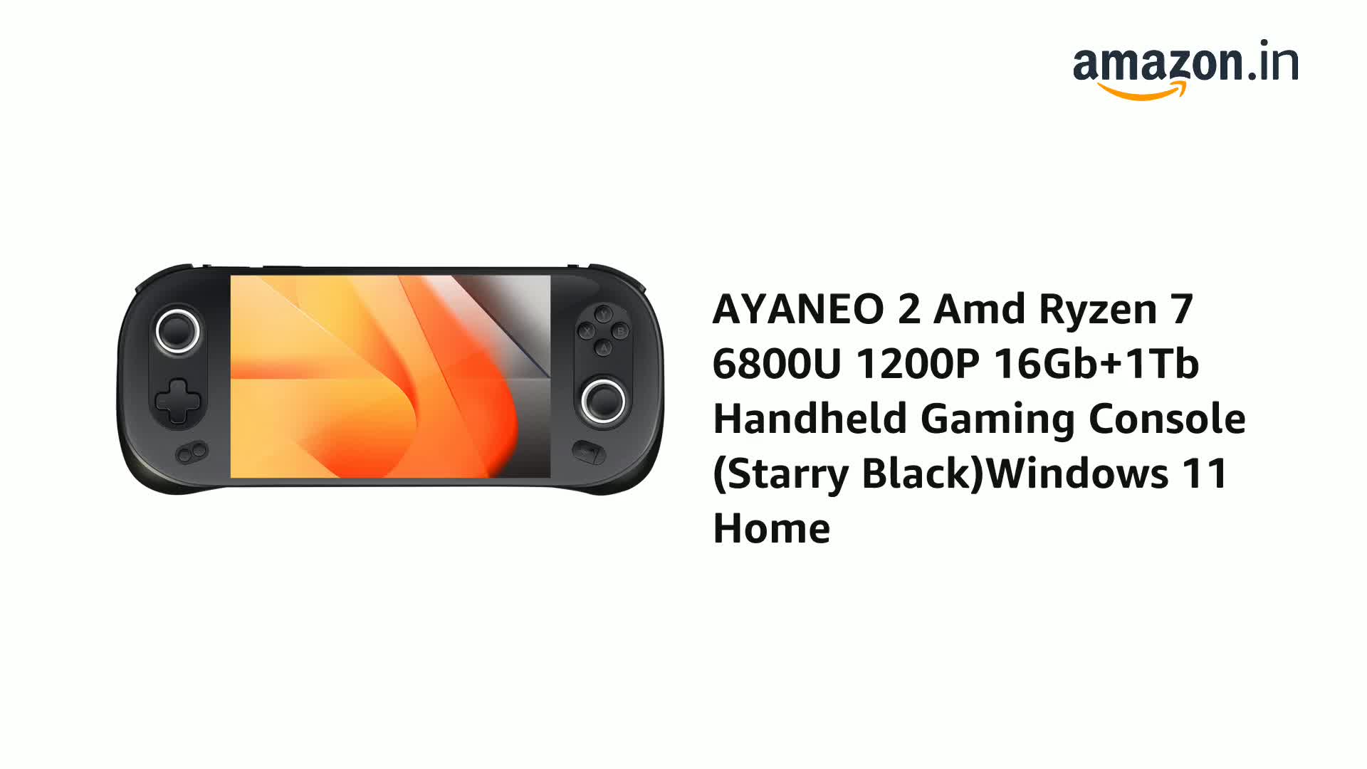 AYANEO 2 Ryzen 7 6800U 1TB 未使用品 AYANEO 2 AMD Ryzen 7 6800U 16GB Memory 1TB SSD Starry Black